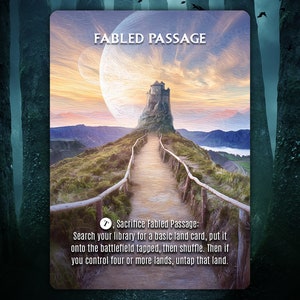sagenumwobenen Passage Alternative Kunst MTG Proxy