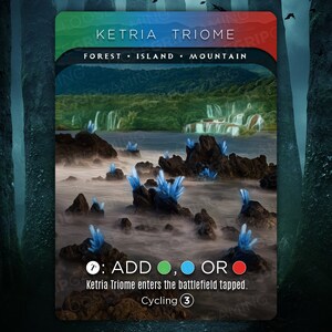 Ketria Triome Alternate Art MTG Proxy