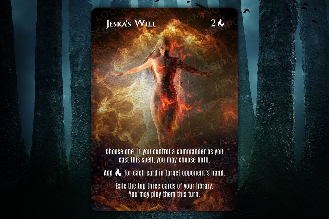 Jeskas Protection Jeska's Will Alternate Art MTG Proxy | Etsy
