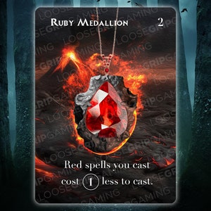 Ruby Medallion Alternate Art MTG Proxy
