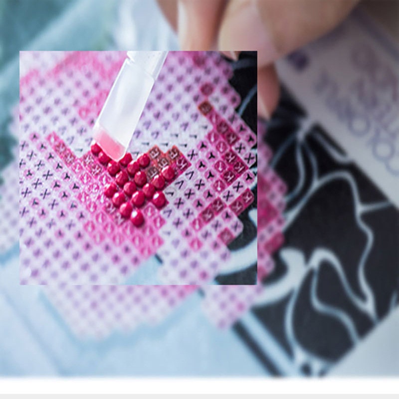 DIY hot selling diamond painting sticky round diamond Santa Etsy