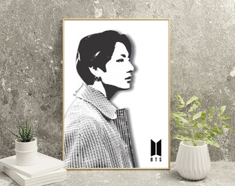 BTS JUNGKOOK | Jeon Jung Kook | BTS Wall Decor | K-Pop | Dynamite | Instant Download | Printable | Wall Art | Army | 5x7 8x10 11x14 16x20
