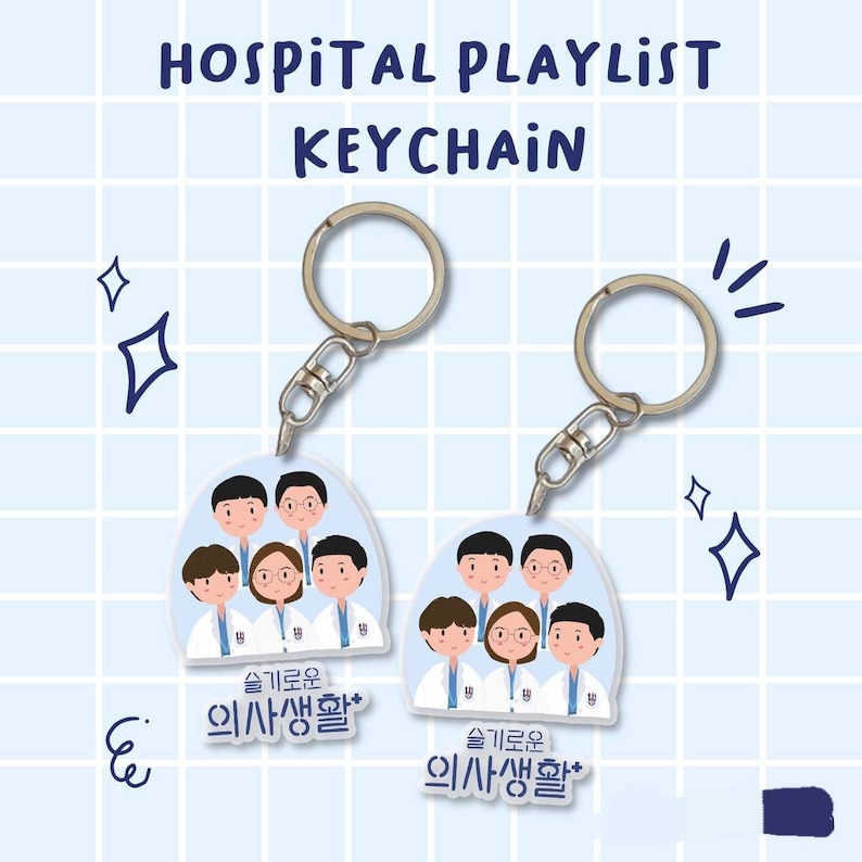 Hospital Playlist Fan Kit Hospital Playlist Drama Korean Drama Totebag Pencil Case Notebook Photocard Sticker Photostrip image 6