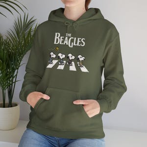 Sweat à Capuche Femme George Blanc – Snoopy / Peanuts – Taille M – Occasion Très Bon État