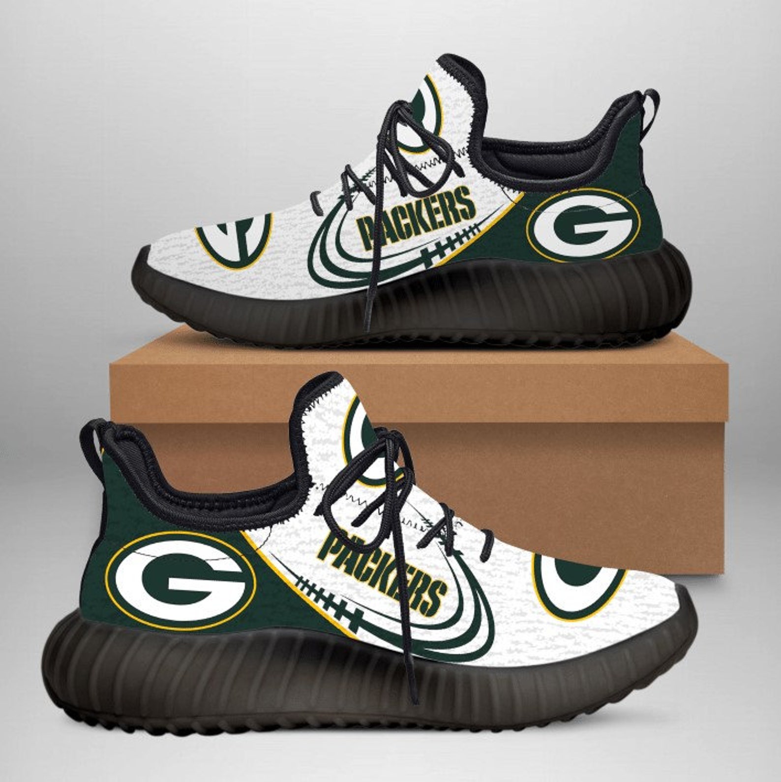 NFL Green Bay Packers Reze Shoes Sport Shoes Shoes Men And | Etsy