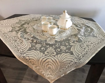 NOTTINGHAM レース 長方形テーブルクロス - Etsy 日本