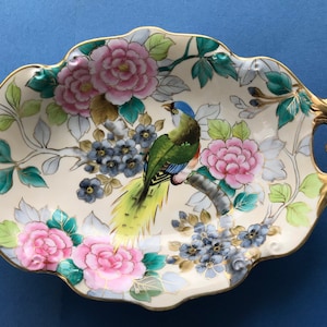 Noritake hand painted serving dish