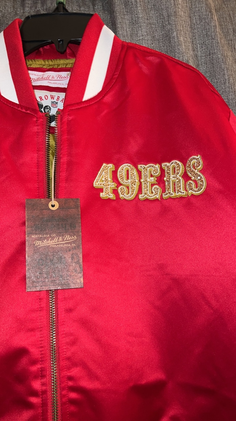 49er Bomber Jacket - Etsy