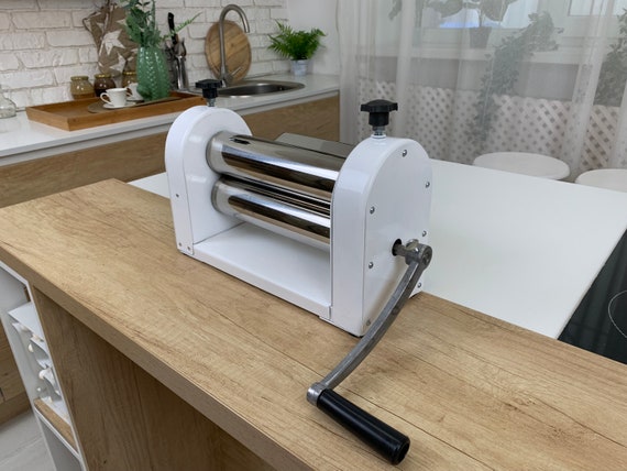 Dough Sheeter Manual 19.7 Inches, for Croissant, Dough Roller