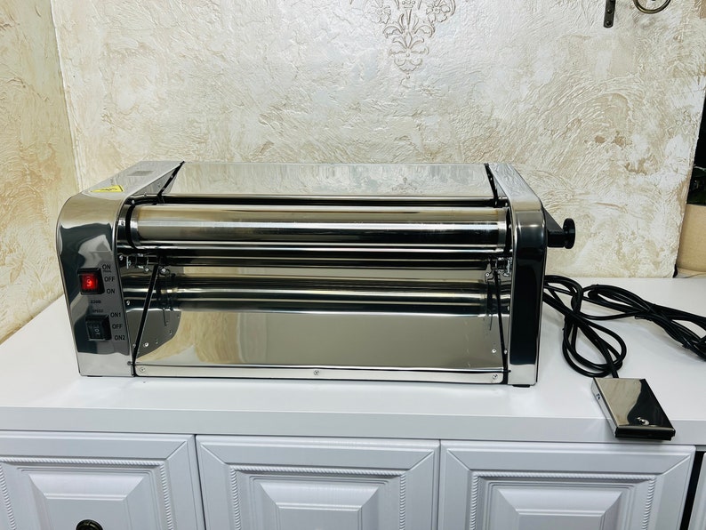 Dough sheeter Electric 19.7inches, dough roller, pastry sheeter, FREE Worldwide shipping , for croissant, dough roller zdjęcie 4