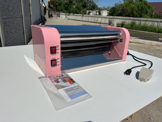 Rouleau à Pâtisserie Manuel Pliable Avec épaisseur Réglable 0-25 Mm - Pour Pizza, Croissants, Pâtes