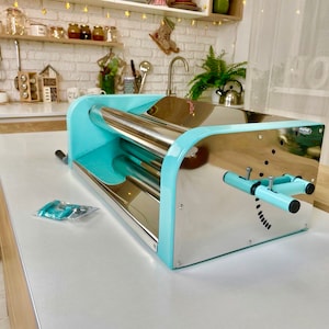 Dough sheeter manual for croissants, kitchen appliances, roller pizza
