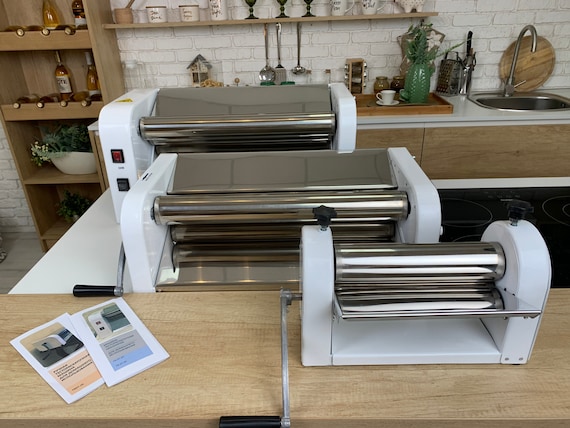 Electric Dough sheeter for home use and cafe, dough roller, pastry sheeter  