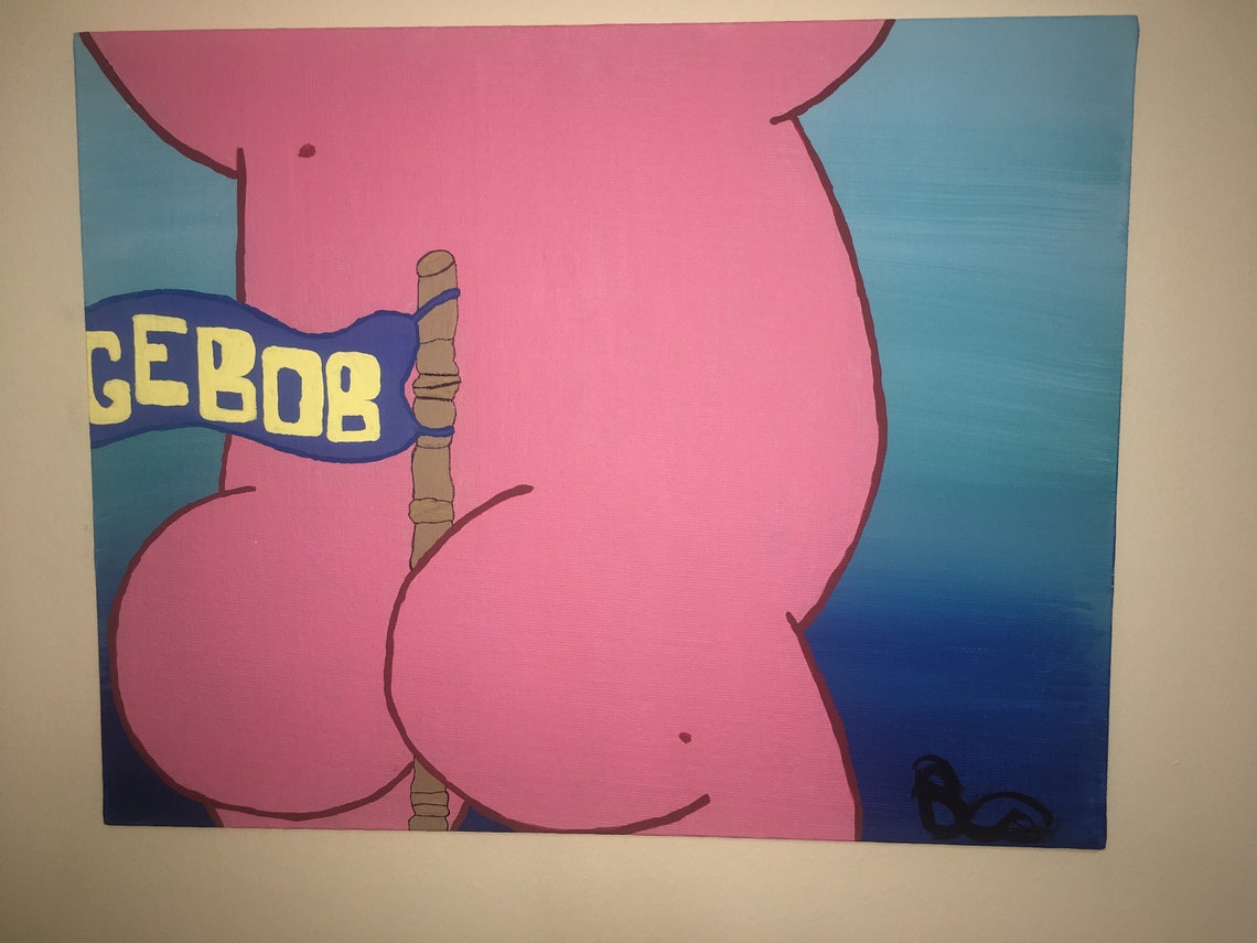 SpongeBob Patrick Star painting cheeks | Etsy