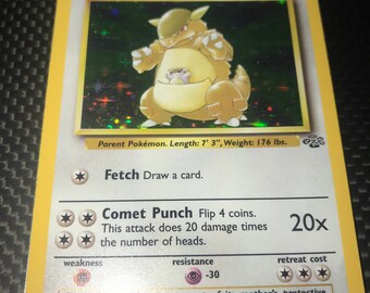Custom Kangaskhan Card - Etsy