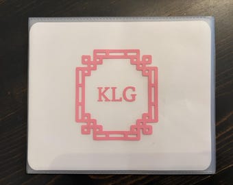 MAHJONG Clear Tri-Fold Mahjong Card Sleeve/Protector - Large Size