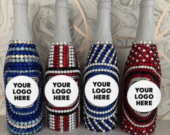 Bedazzled Bling Bottle/College Gift/Grad Gift/Bed Party Gift/Company Gift