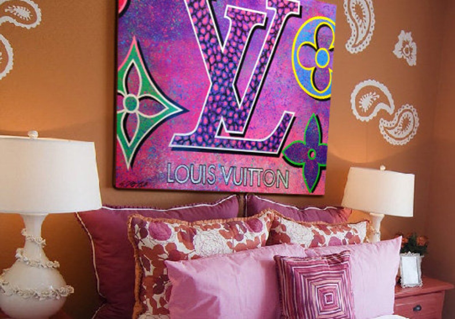 Louis Vuitton Painting Canvas Literacy Basics