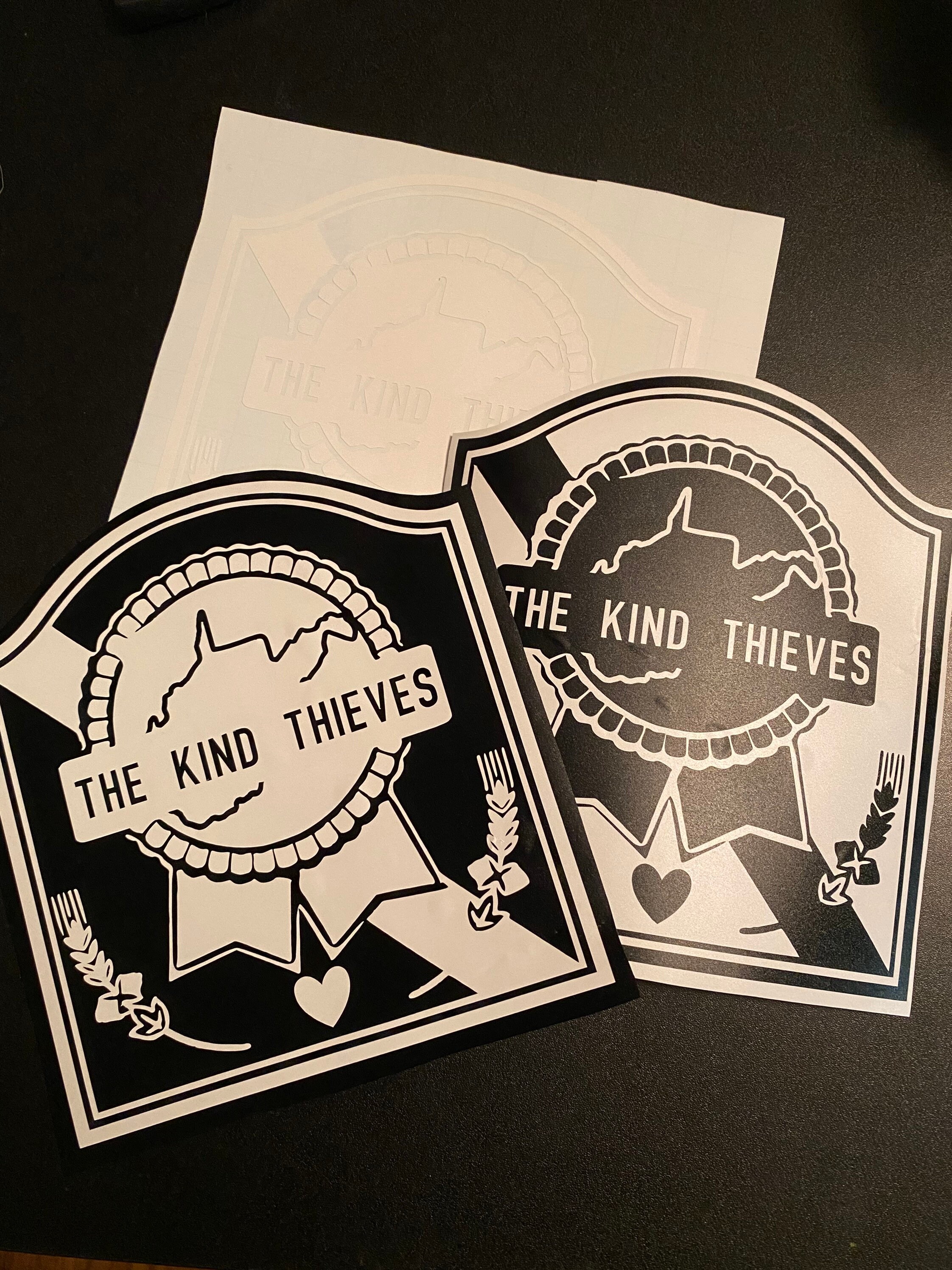 Peeber THE KIND THIEVES Peeber Vinyl Sticker - Etsy