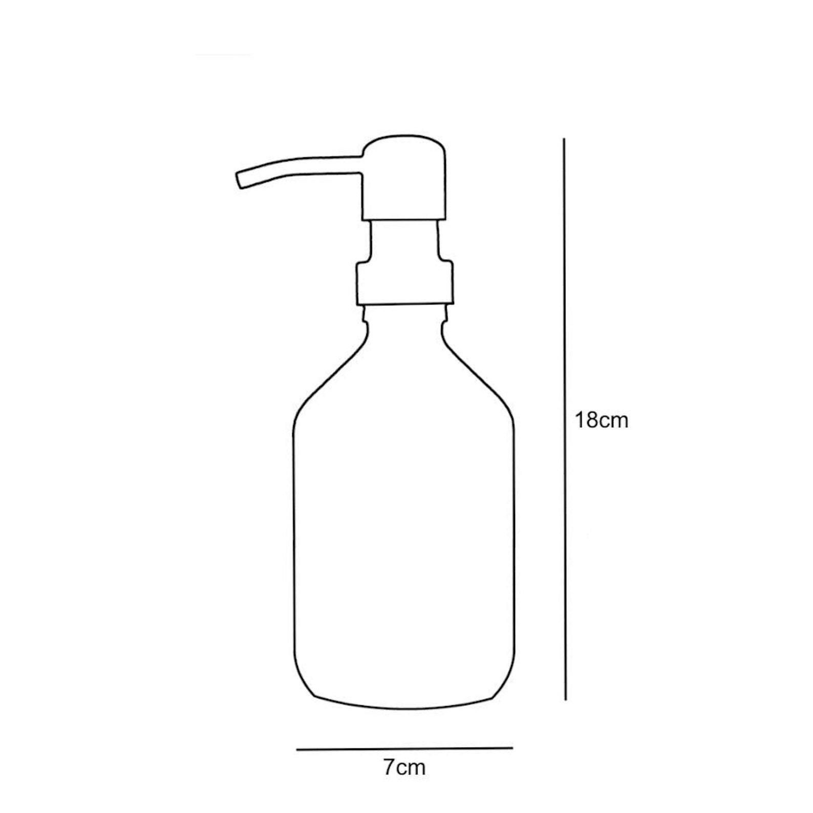 Shower Dispenser Set 3 or 2 Glass Dispensers Incl. Wall Etsy UK