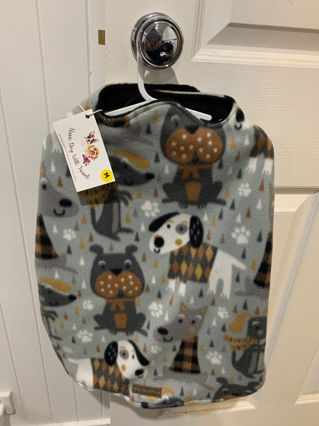 Cozy and Stylish Handmade Winter Coat for Dogs Double Super Snuggle