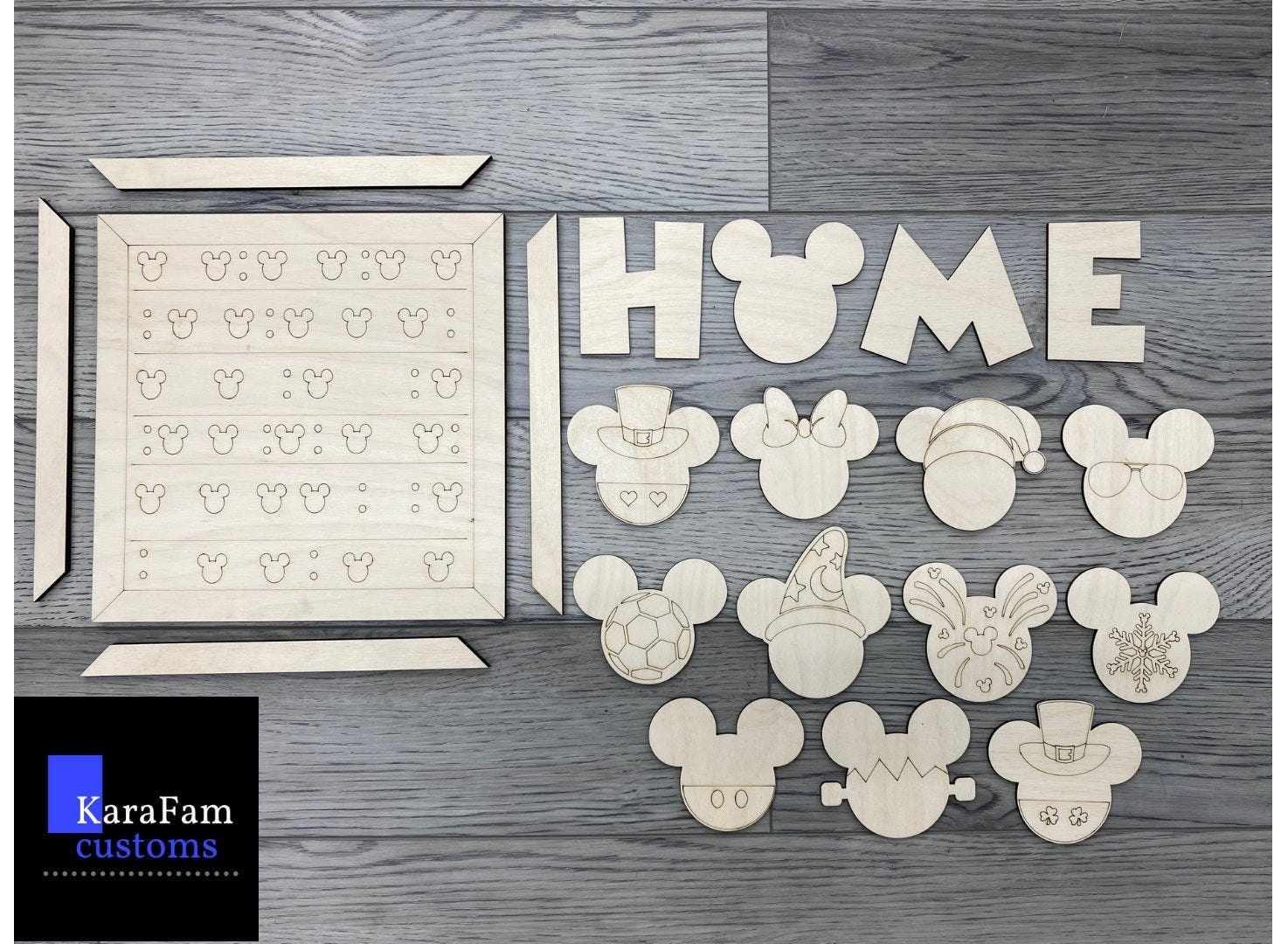 Interchangeable Magical Mouse Home Sign