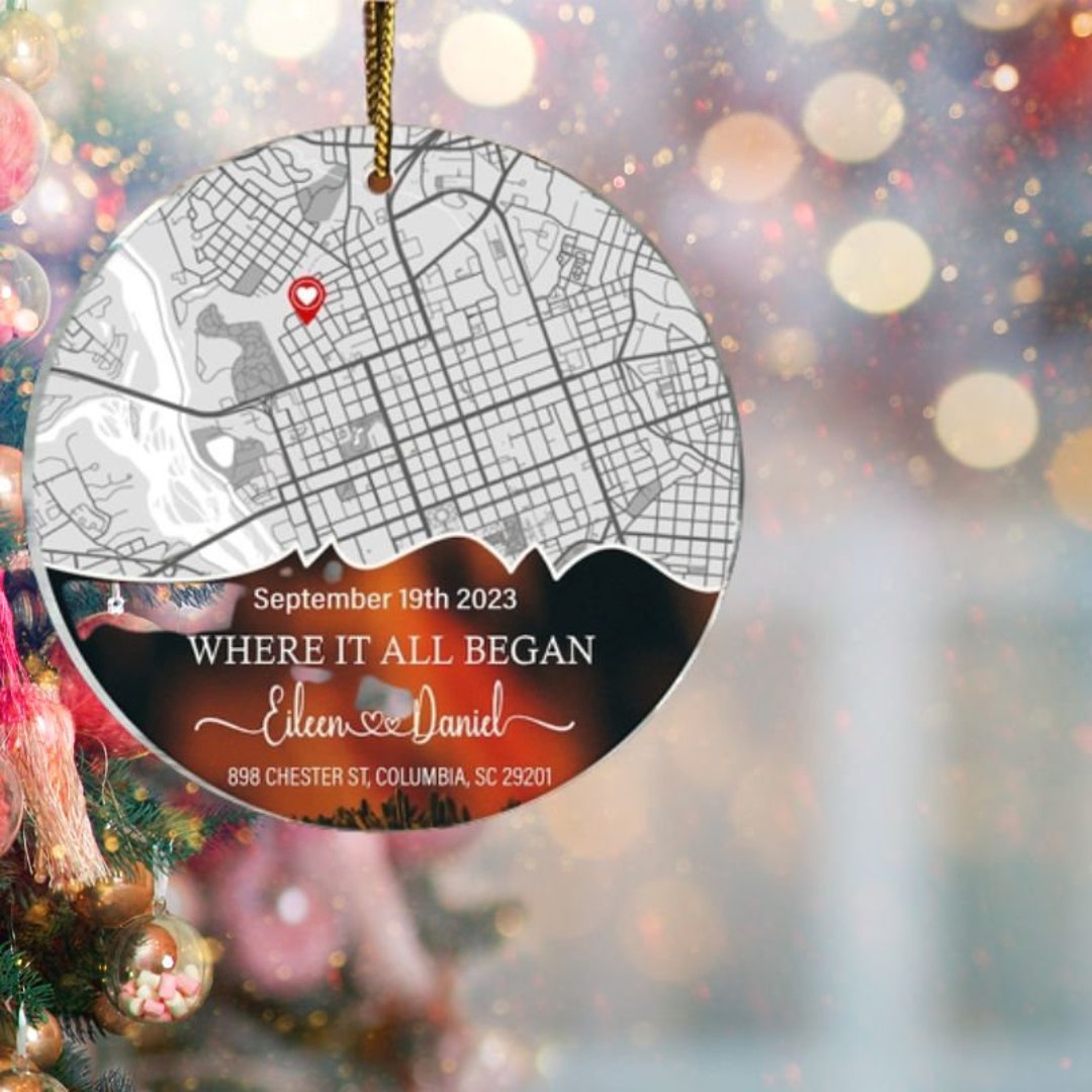 Personalized Maps Ornament Custom - Il 1080xN.5577562733 Kn09 