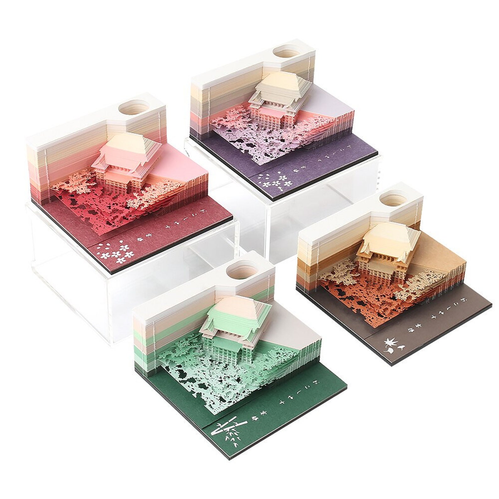 Omoshiroi Block Japan Building Kyoto Kiyomizu Temple 3D Memo Etsy
