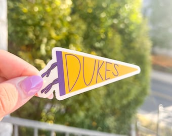 Pegatina de la bandera de los Dukes