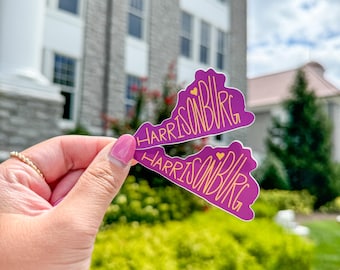 Pegatina de Harrisonburg, VA