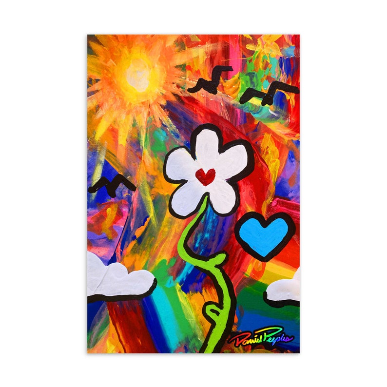 Let your Love Grow Standard Postcard