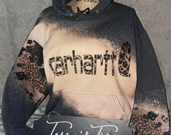 black bleached sweater