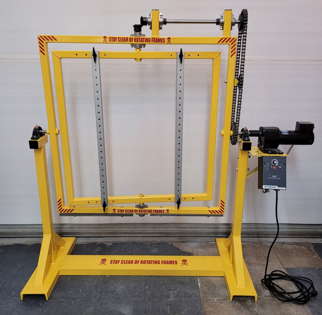 Stelter Creative Professional Custom Built Rotocasting Machine all