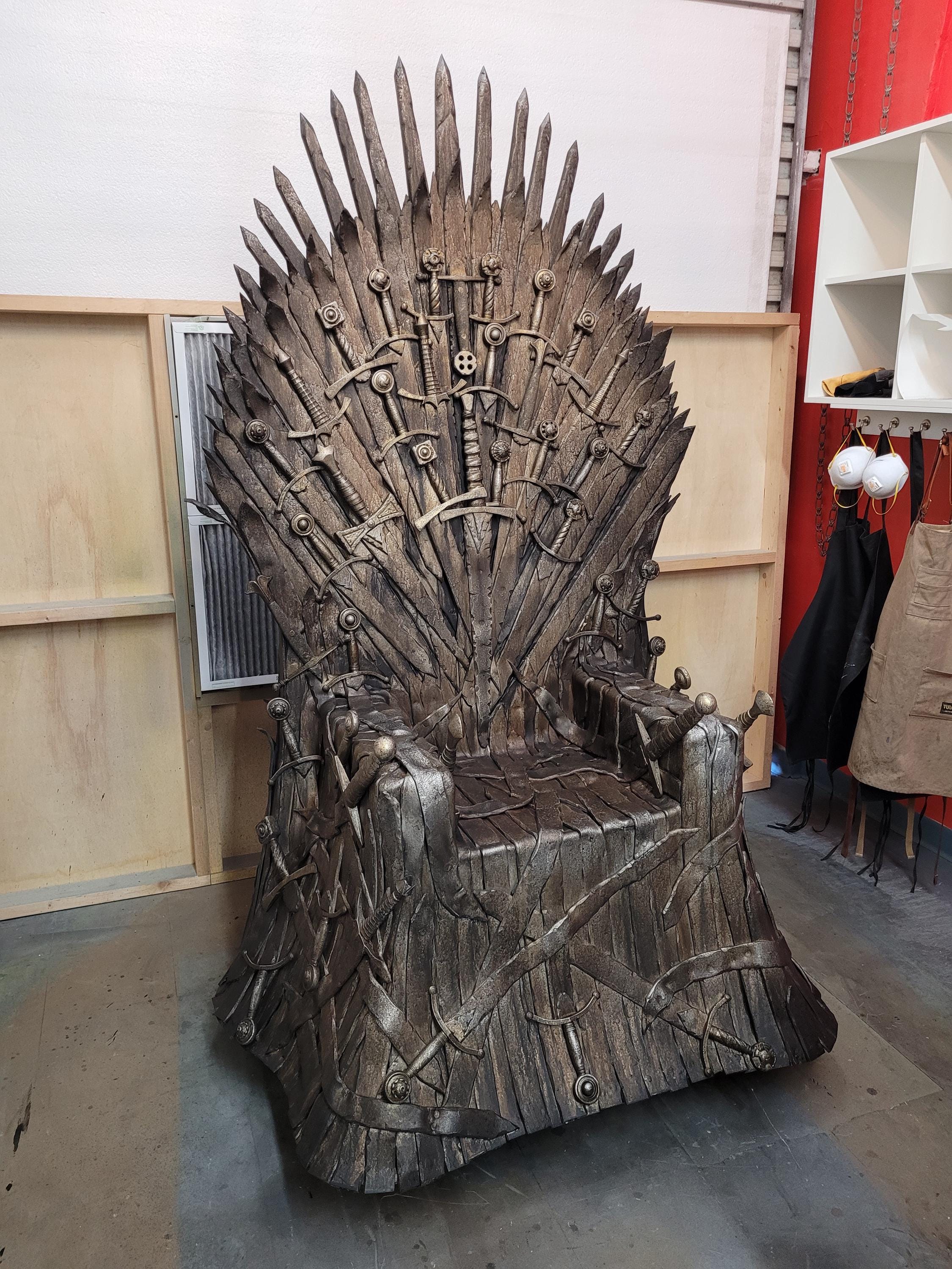 Game of Thrones Iron Throne Full Size Prop Replica Etsy