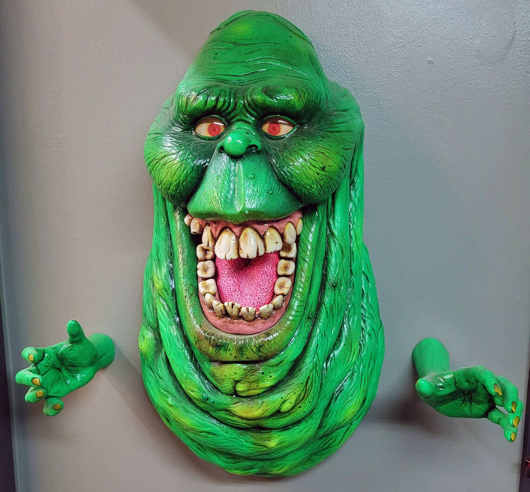 Ghostbusters Slimer Prop Replica – Glowing Wall Bursting Version