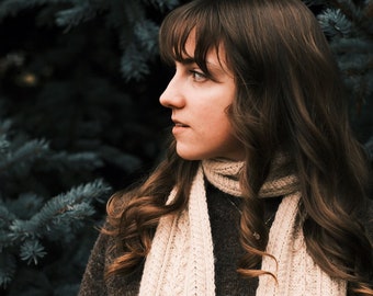 Winter Wandering Scarf Knitting Pattern (*PDF ONLY*)