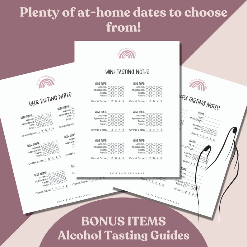 Printable Date Night Ideas Book BUNDLE. A Date Night Box &amp; Date Night ...