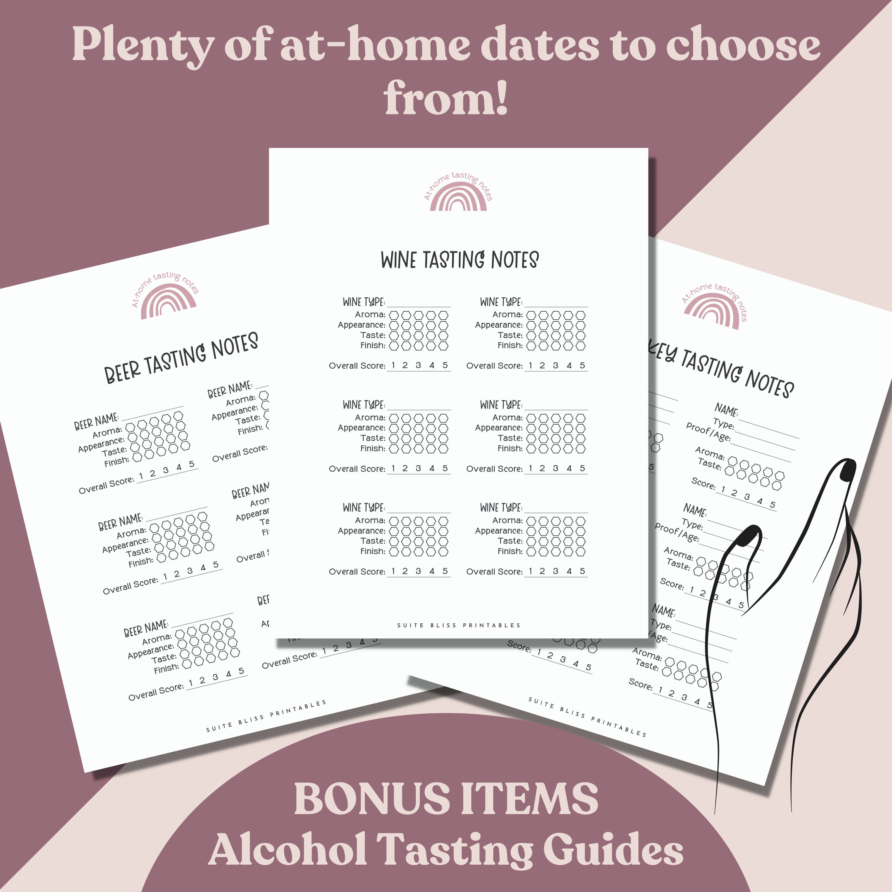 Printable Date Night Ideas Book BUNDLE. A Date Night Box &amp; - Etsy