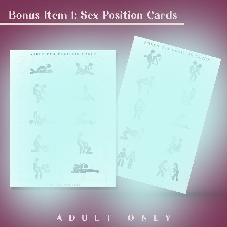 Printable Sex Game Quiz. Sexy Card Game. ADULT ONLY