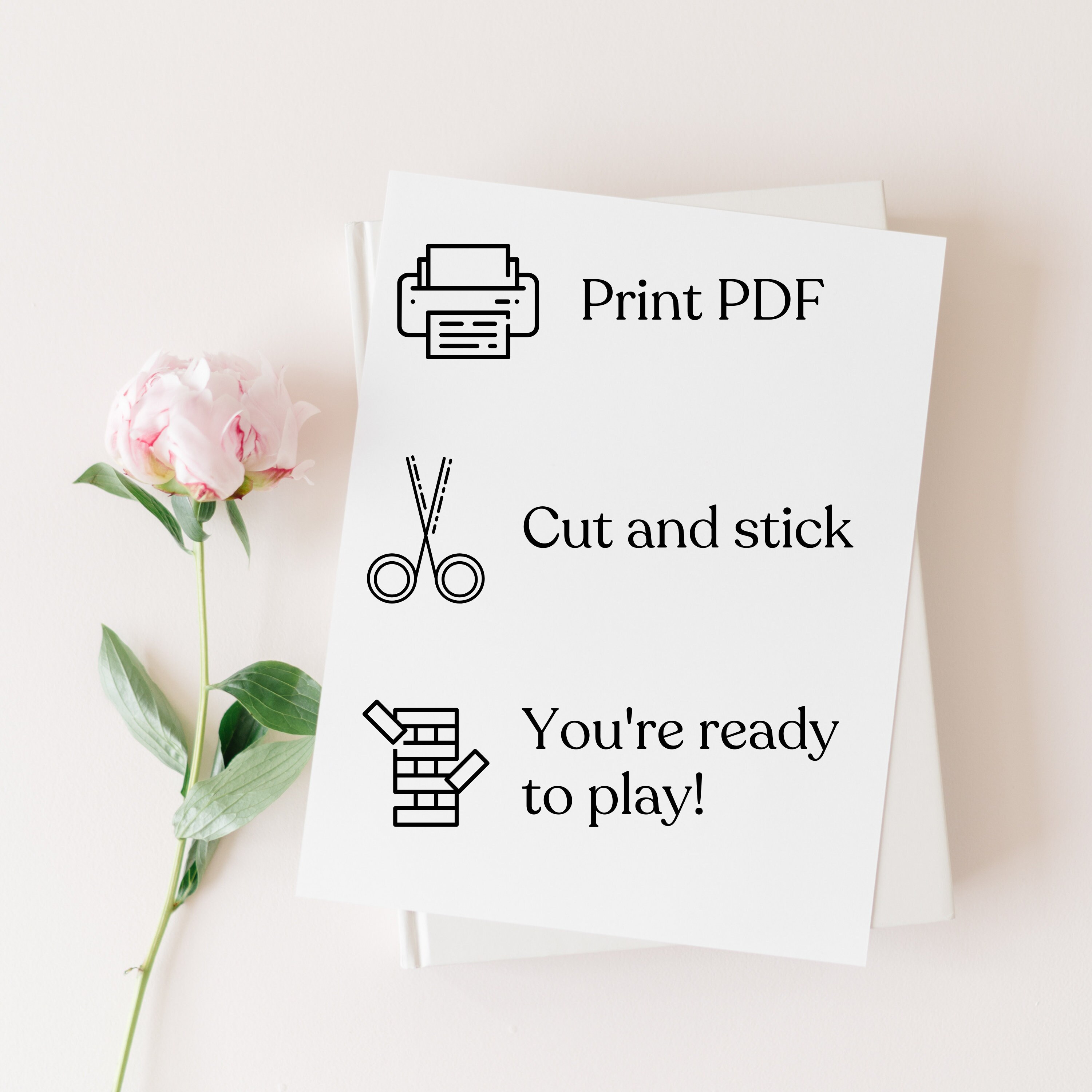 Date Night Scavenger Hunt. Couple's Night Game. Instant Digital Download.  Printable Game 