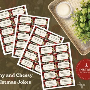 Crackers Riddle 50 Christmas Cracker Jokes: Printable Riddles (PDF) - Etsy