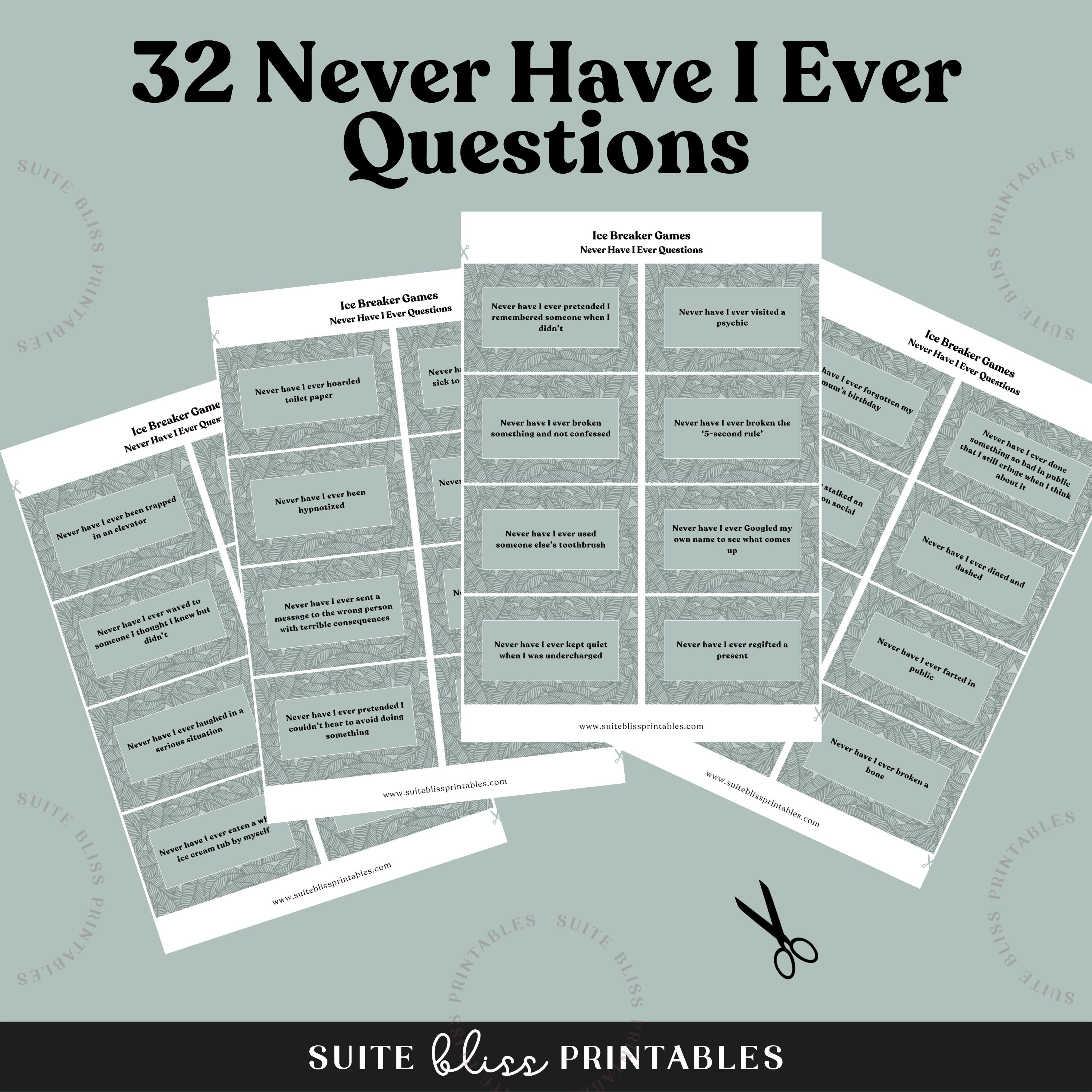 Printable Icebreaker Games. Bring the Fun With This Group Ice Breaker ...