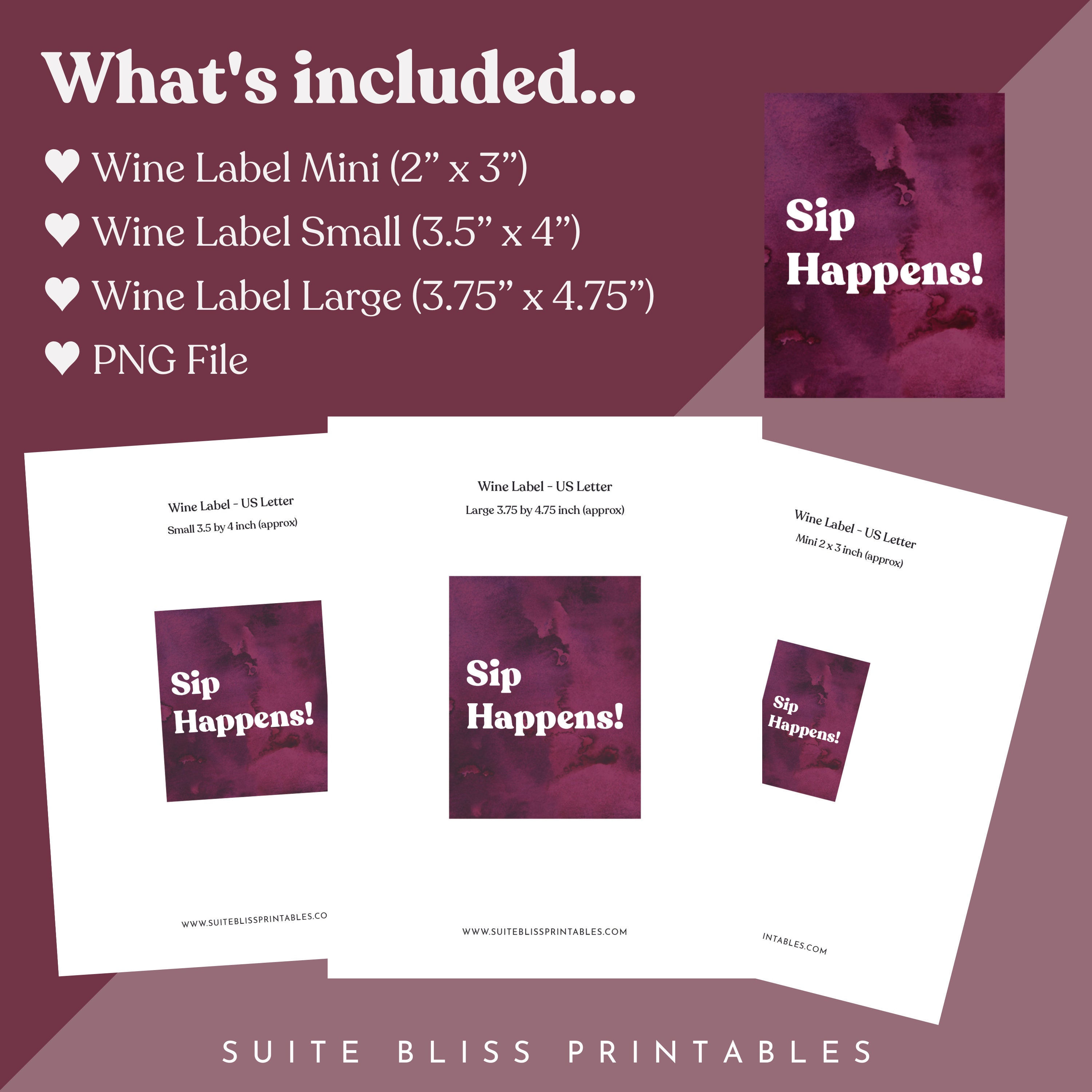 Printable Wine Label Get This Funny Wine Label Printable and Put a ...