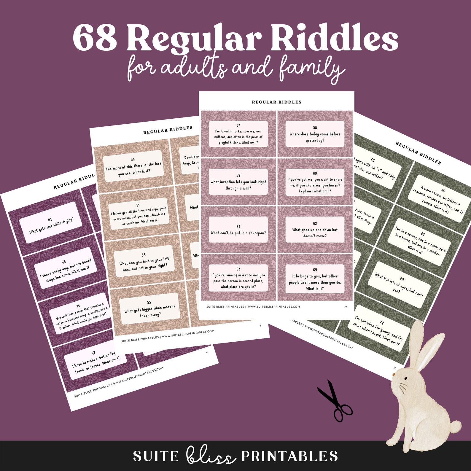 Printable Christmas Riddles With Answers. Christmas Riddles for Adults ...
