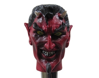 Evil Devil Beer Tap Handle Kegerator Satan Zombie Breweriana Sports Bar