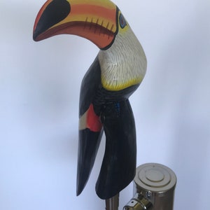 Toekan taphendel Beer Man Cave Bar Kegerator Gift Island Tiki