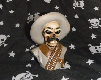 Lowrider Skull Växelspaksknopp Gunslinger Bandito DIY