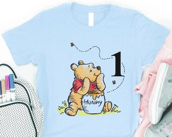 Pooh Camisa De Cumpleanos Etsy Pooh Camisa De Cumpleanos Etsy