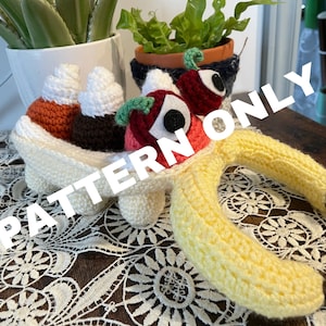 Scoopy Banoopy crochet pattern bugsnax