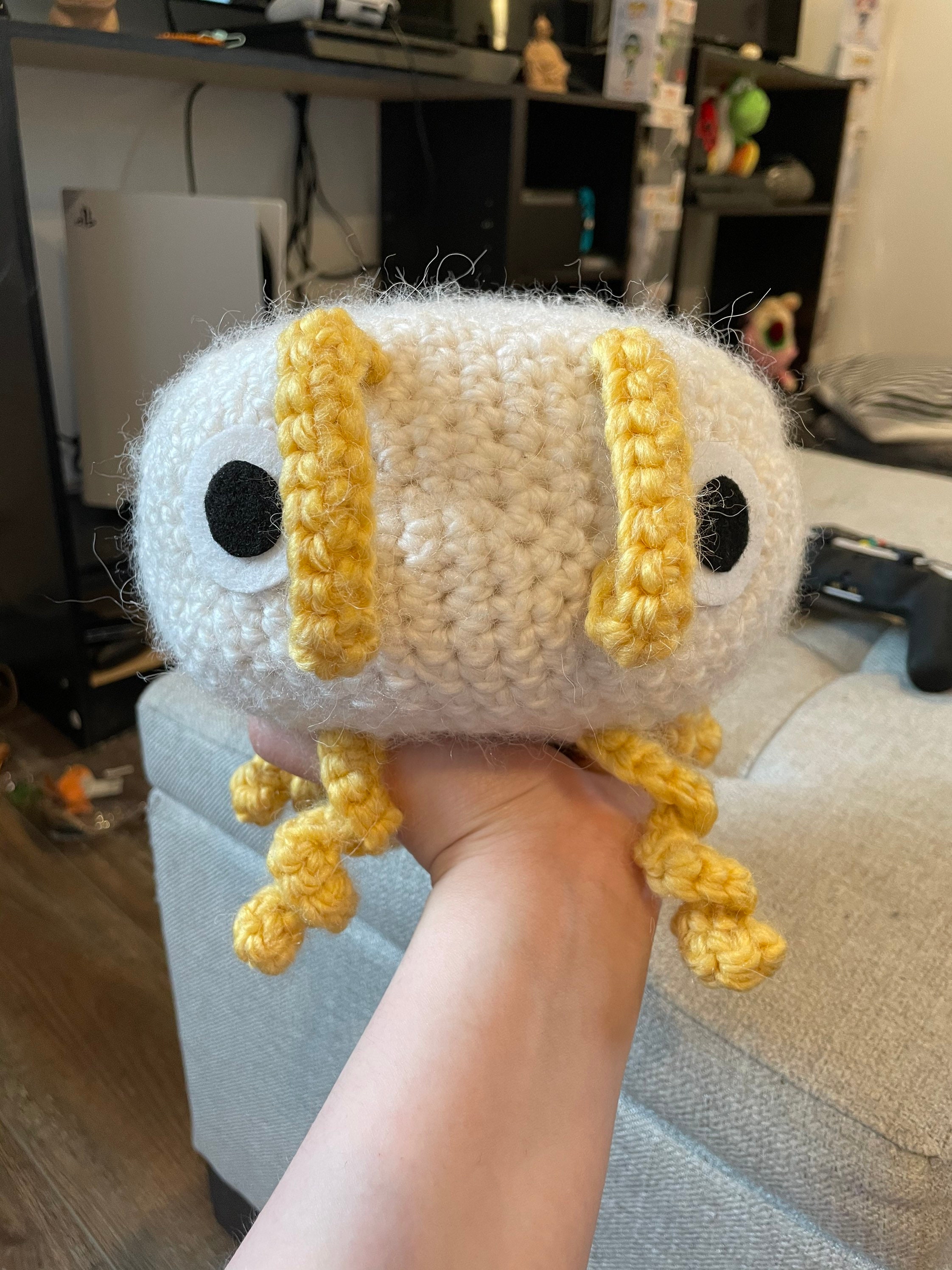 Giant bunger crochet plush bugsnax | Etsy